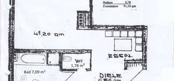 3-Zimmer-Wohnung mit Balkon in Kaarst Mitte