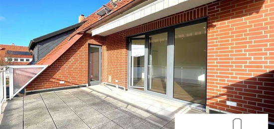 Gehrden-Zentral / moderne, großzügige Maisonettewohnung mit XL-Dachterrasse in bester Lage