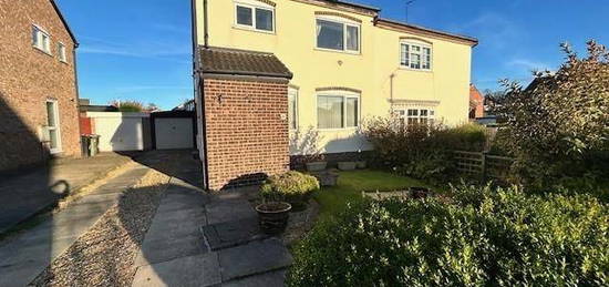 Semi-detached house for sale in Greenfield Close, Kippax, Leeds LS25