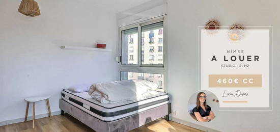 Studio meublé  à louer, 1 pièce, 21 m², Étage 3/–