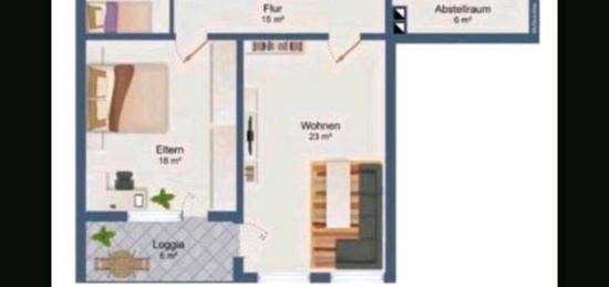 5 Zimmer Wohnung in Mainaschaff 120m2