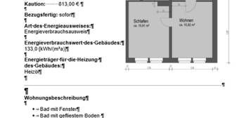 vollmodernisierte 2-Raum Wohnung in Lipten