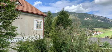 Traumhaftes Potenzial: Renovierungsbedürftiges Haus mit Bergblick in Grünbach am Schneeberg