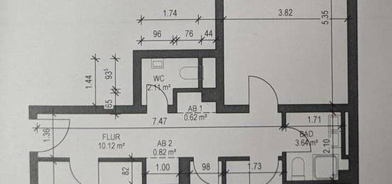 Möblierte 3-Zimmer-Wohnung mit Balkon in Trudering