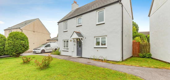 Detached house for sale in Grenville Meadows, Nanpean, St. Austell, Cornwall PL26