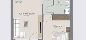 Erstbezug - Exklusive 2,5-Zimmer-Wohnung mit gehobener Innenausstattung und Süd- Balkon in Asperg