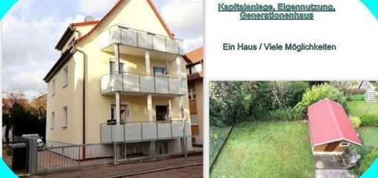 - Energetisch modernisiertes Mehrfamilienhaus mit Garten - Ideal als Kapitalanlage