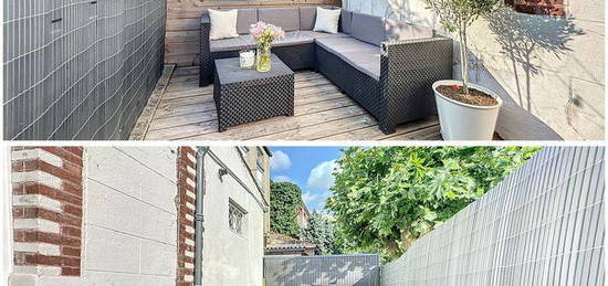 Charmante, petite maison, deux pièces colline de la Vivaraize avec terrasse