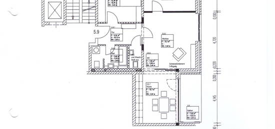 Ruhige 3-Zimmer-Wohnung mit gehobener Innenausstattung mit Balkon und EBK in Hamburg Winterhude