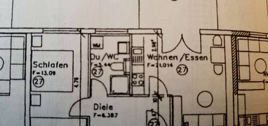 Schöne zwei Zimmer Wohnung in Heilbronn, Boeckingen