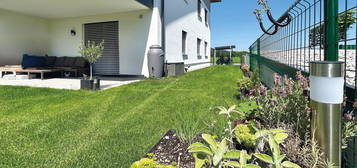 NEUWERTIGE Top-Gartenwohnung am südlichen Stadtrand