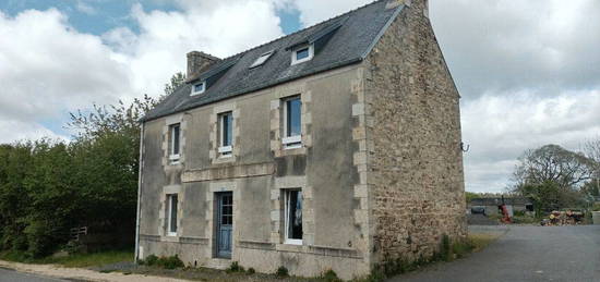 Maison granit/brique argile campagne et mer