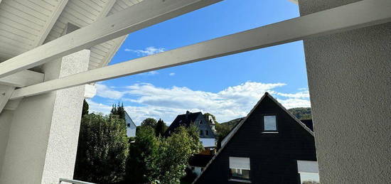 Maisonette Wohnung in Arnsberg-Müschede mit großer Loggia