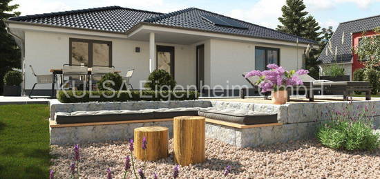 Ebenerdiges Wohnvergnügen im massiven Bungalow mit überdachter Terrasse, bei Bad Salzungen und Bad Liebenstein, inkl. Küchengutschein