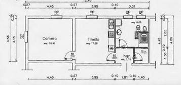 Bilocale via Vittorio Veneto 5, Centro, Mirandola