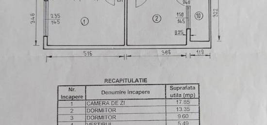 Apartament 3 camere in bloc anvelopat, Politehnica, Militari