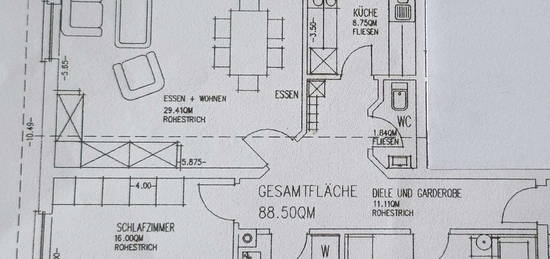 Gepflegte 3-Zimmer-Wohnung mit Balkon in Herxheim