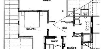 ansprechende 2-Zimmer DG Wohnung zu vermieten