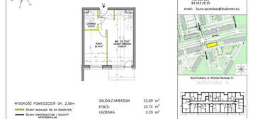 Nowe stan deweloperski 35.72m2 Pileckiego 31