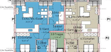 ERSTBEZUG - helle 2 Zimmer-Dachgeschosswohnung