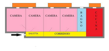 Quadrilocale via Nazionale delle Puglie traversa 4, Arpino, Casoria