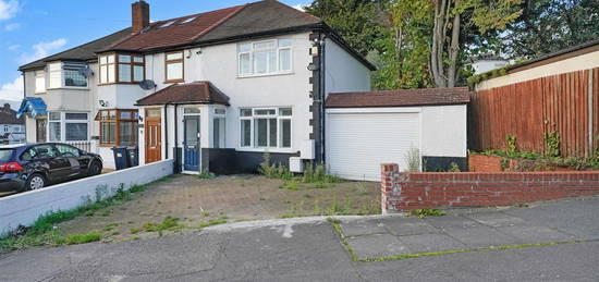 Semi-detached house to rent in Ripon Gardens, Cranbrook, Ilford IG1