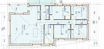 Maison individuelle neuve de 120m2 dans nouveau lotissement à 7min de la gare et du centre-ville sur parcelle de 515m2