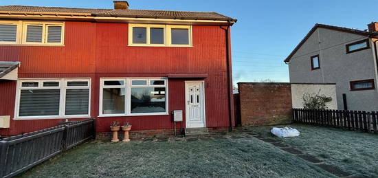 Semi-detached house to rent in Bartonhall Road, Wishaw ML2