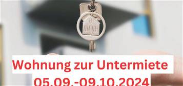 Wohnung zu vermieten von 05.09 - 09.10.2024 in Köln Mülheim