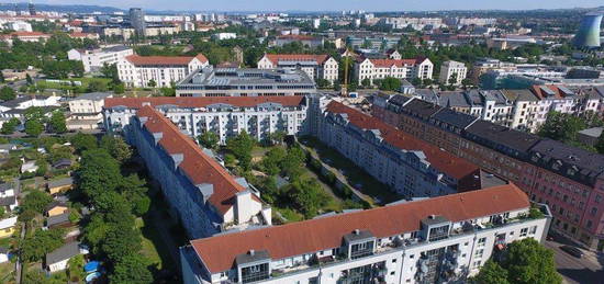 Single-Wohnung in Dresden-Friedrichstadt mit EBK