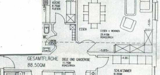 Gepflegte 3-Zimmer-Wohnung mit Balkon in Herxheim