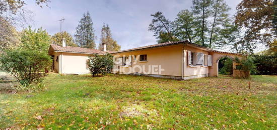 Grande maison sur terrain arboré