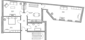 Geräumige 2,5-Zimmer-Wohnung mit großer Dachterrasse in Oschersleben