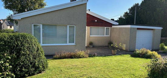 Detached bungalow to rent in Church Close, Llangynidr, Crickhowell, Powys. NP8