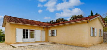 Plain pied de 130 m² sur 1315 m² de terrain