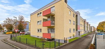 Helle 2-Zimmer-Hochparterre-Wohnung mit Balkon in Augsburg-Hammerschmiede