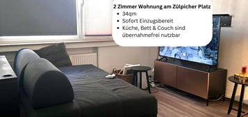 Möblierte 2-Zimmer-Wohnung im Herzen von Köln – Zülpicher Platz