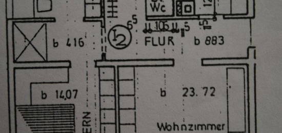 3 Zimmer Wohnung ca. 79m² zu vermieten in Möckmühl