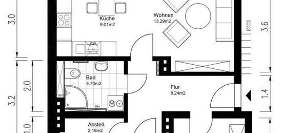 !! Ihre Schlüssel warten auf Sie !! 3-Raumwohnung zum Verlieben!