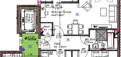 3-Raum-DG-Wohnung mit gehobener Innenausstattung mit Balkon und EBK in Düsseldorf