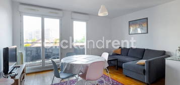 Appartement meublé  à louer, 2 pièces, 1 chambre, 44 m²