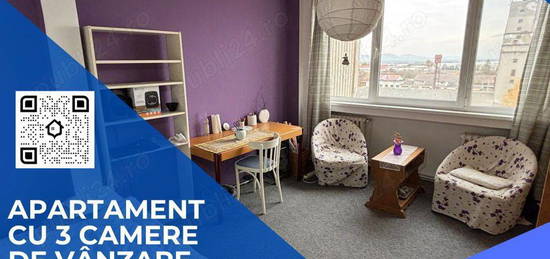 Apartament cu 3 camere de vânzare în Sfântu Gheorghe, în cartierul Gării!