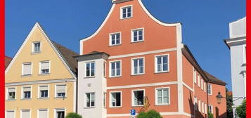 Geschäfts- und Wohnhaus mit Bürogebäude mitten in Günzburg