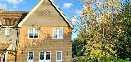 End terrace house for sale in Roman Way, Boughton Monchelsea, Maidstone, Kent ME17