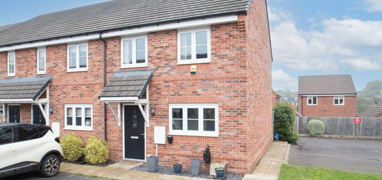 End terrace house for sale in Leese Drive, Cheswick Green, Solihull, West Midlands B90