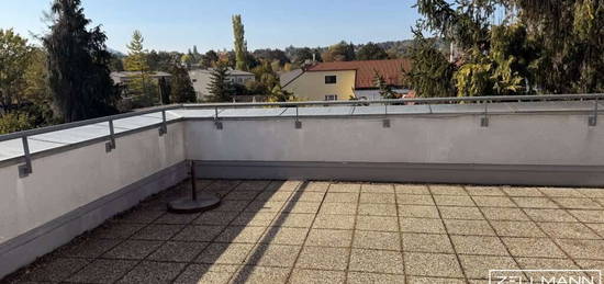 gepflegte 3 Zimmerwohnung mit Südbalkon UND Dachterrrasse mitten in Mauer | ZELLMANN IMMOBILIEN