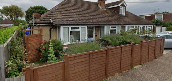 Semi-detached bungalow to rent in Grand Avenue, Wick, Littlehampton BN17