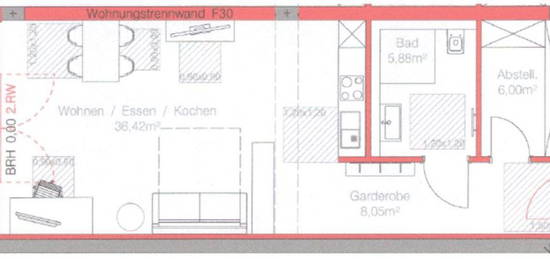 Barrierefreie Studio-Apartments mit Garten oder Balkon