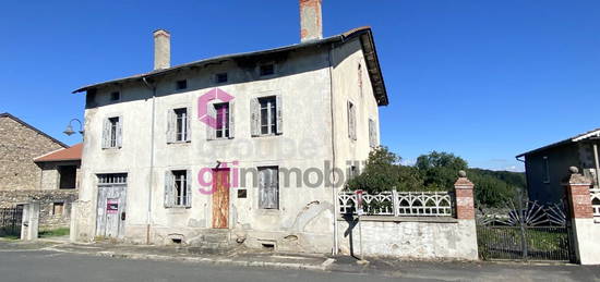 Maison en pierres crépies de 200m² env sur terrain de 1400m² env