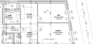 Eladó 56 nm-es Új építésű tégla lakás Székesfehérvár